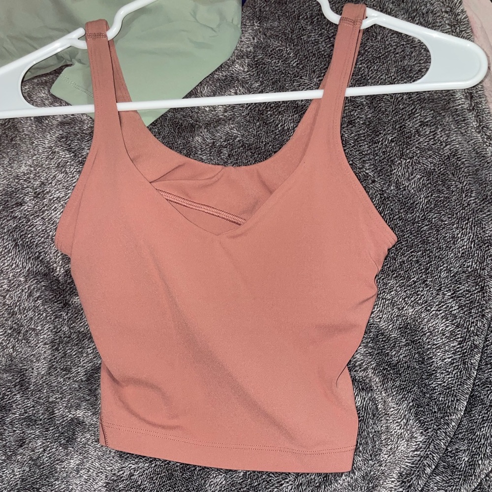 Lululemon Align Tank in a Mauve Color